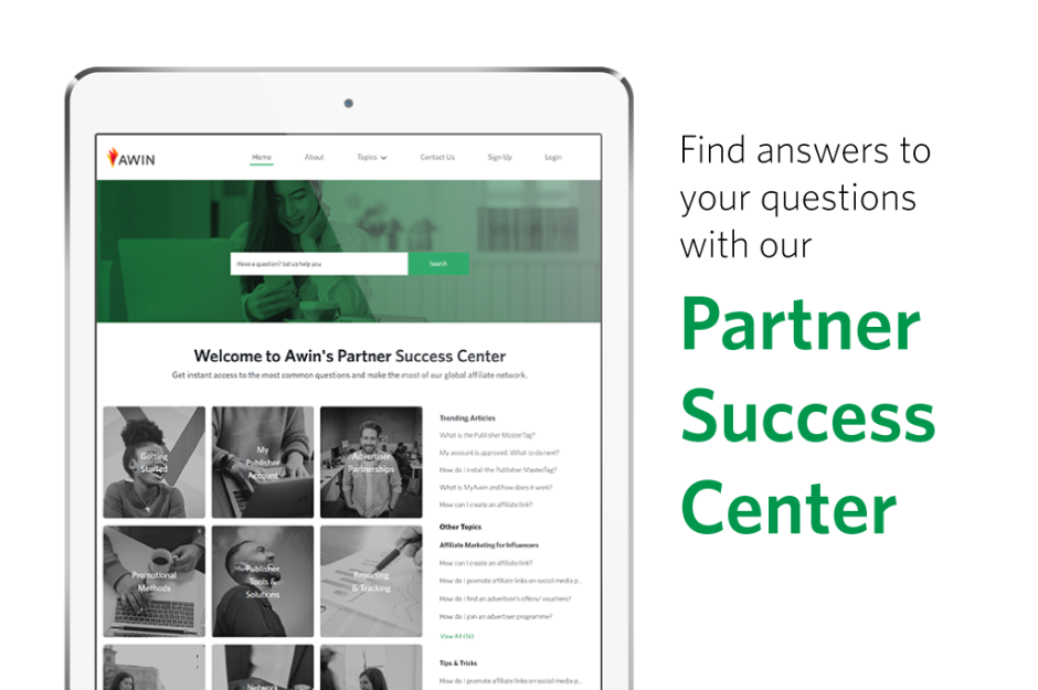 Awin launches interactive self-help center to better support publishers - Creatos Media