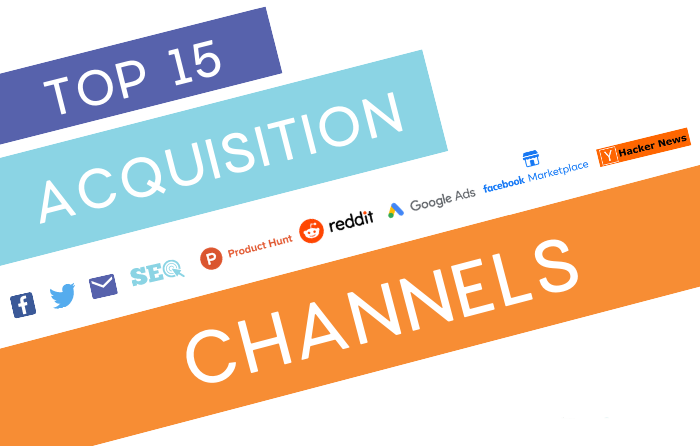 Top 15 acquisition channels - Creatos Media